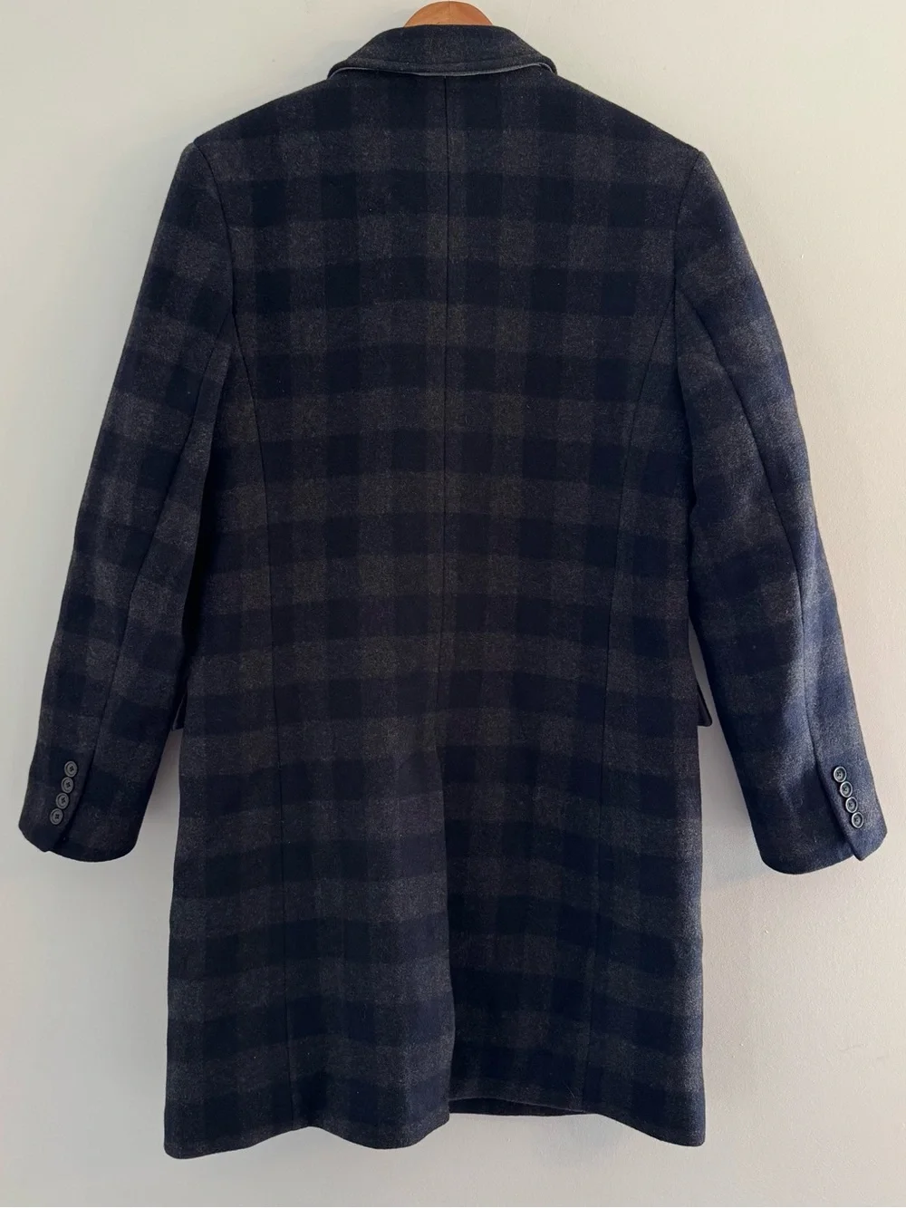 J.Crew Ludlow Plaid Topcoat Wool Blend $448.00 Men’s 40 Regular